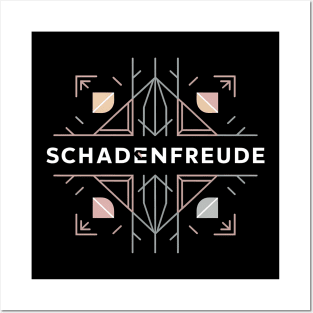 Schadenfreude, Karma Germany Design Posters and Art